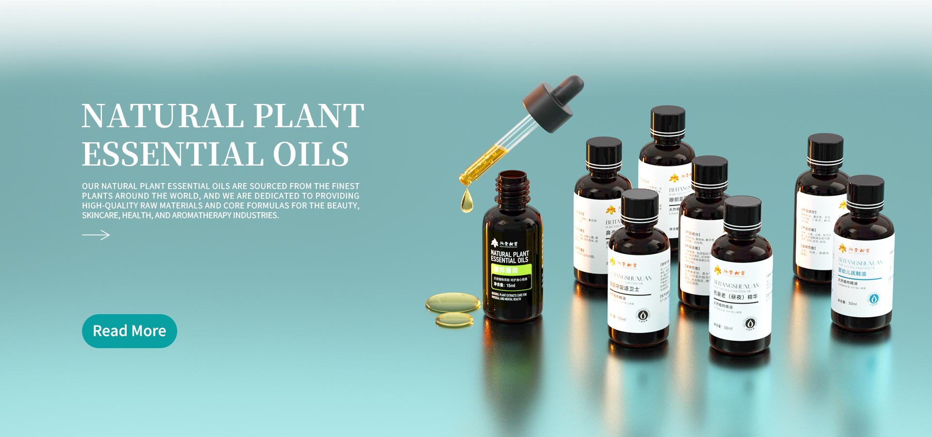 Produttore di oli essenziali vegetali naturali